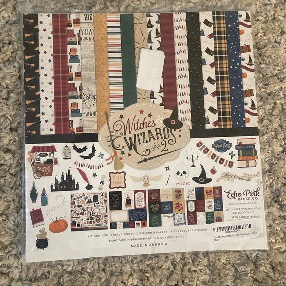 Echo Park Other - Witches & Wizards Party Paper Set